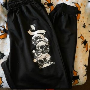 Skull joggers